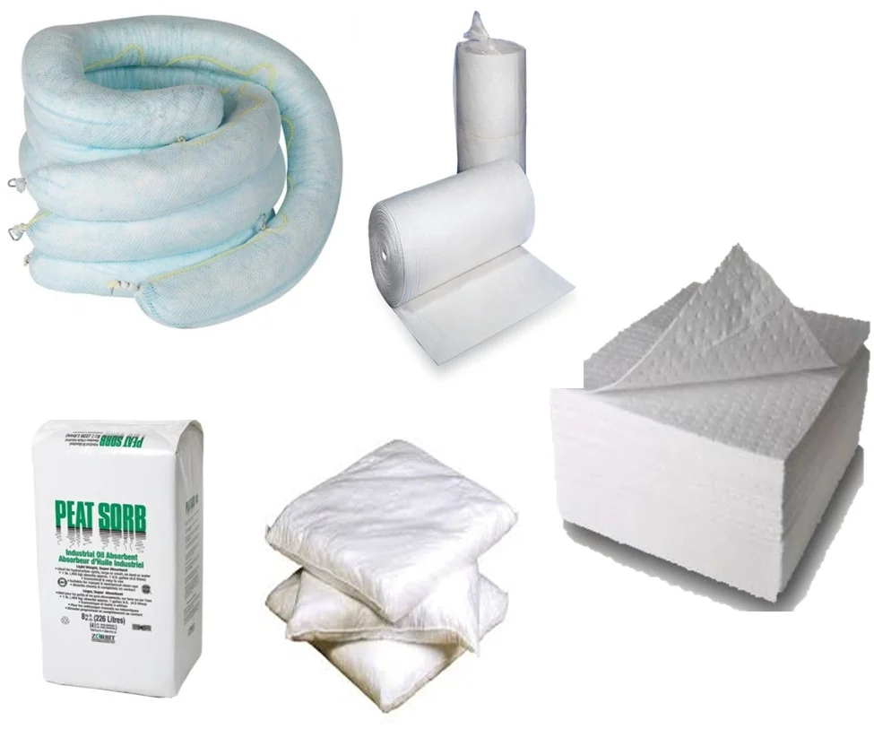 Absorbentes de crudo