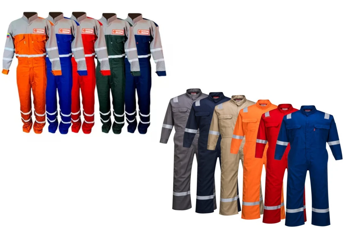 Bragas ignífugas y equipos de protección personal